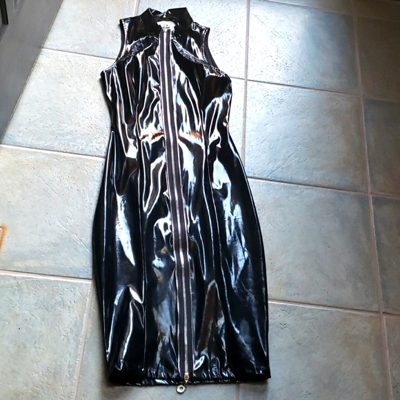 Symphony Dresses & Skirts - Black vinyl dress